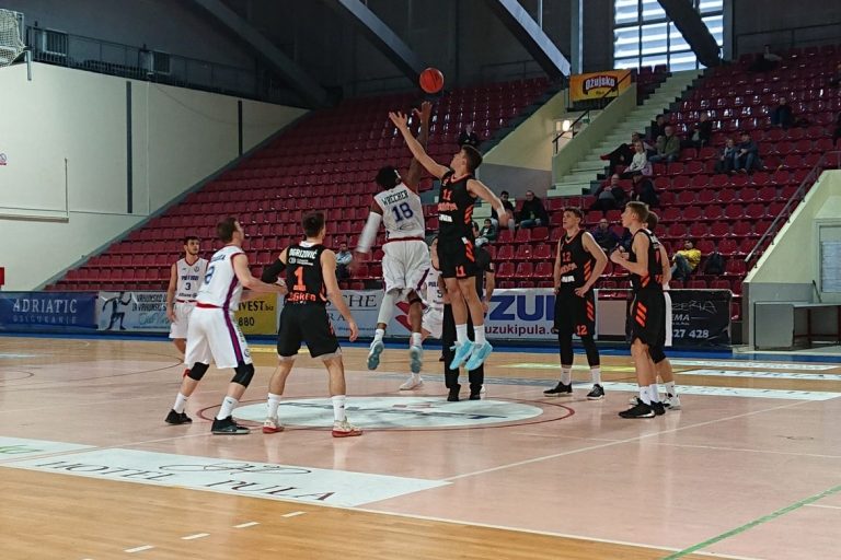 Prva muška liga (10. kolo): Pula 1981 nadjačala Cedevitu Junior