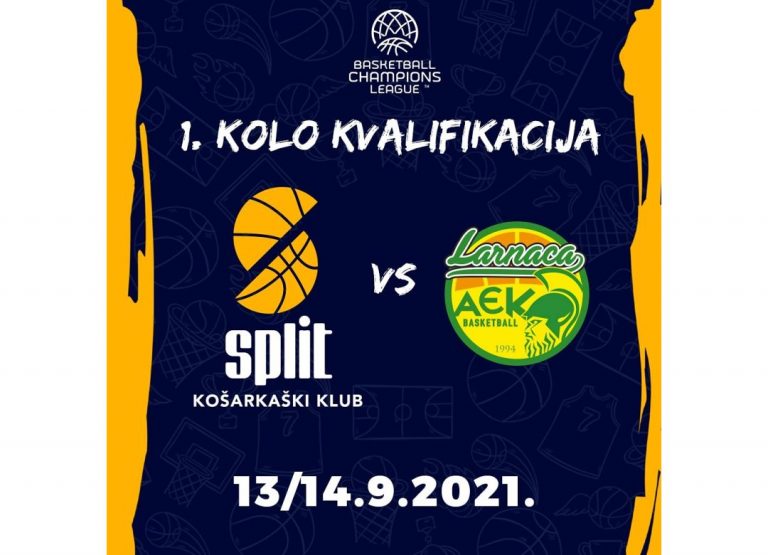 BCL: Splitu u kvalifikacijama prvi protivnik ciparski prvak AEK
