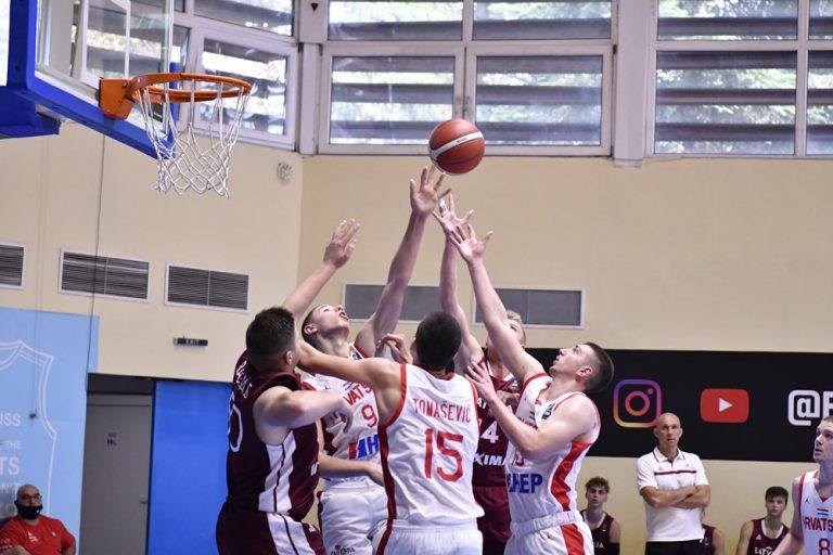 U16 reprezentacija: Pobjeda protiv Latvije, u srijedu s domaćinima