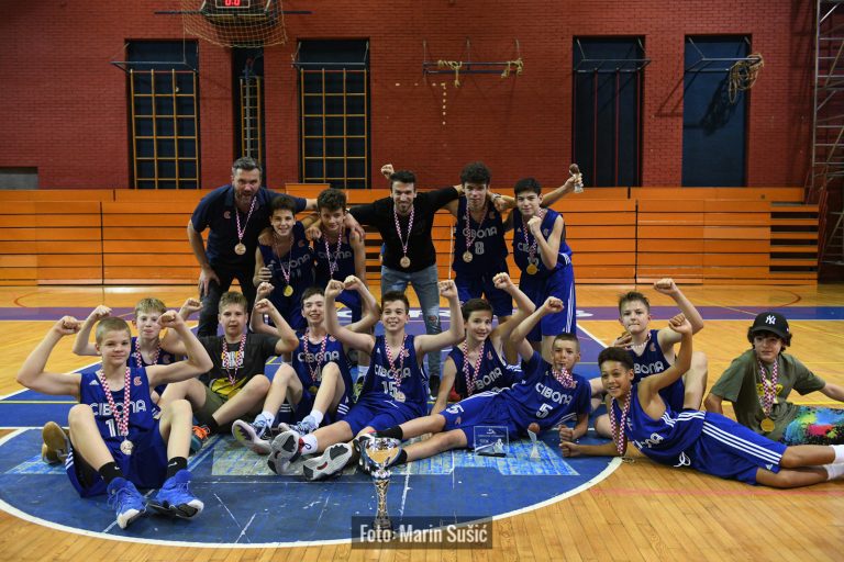 FOTO Prvenstvo Hrvatske za dječake do 13 godina: Cibona prvak, Garac MVP