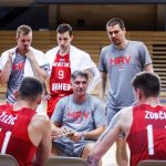 Koszykowka. Mecz Towarzyski. Chorwacja Polska. 23.06.2022
