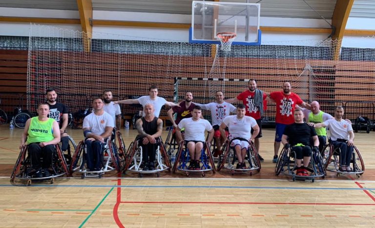 Hrvatska reprezentacija košarkaša u kolicima započela pripreme za Europsko prvenstvo