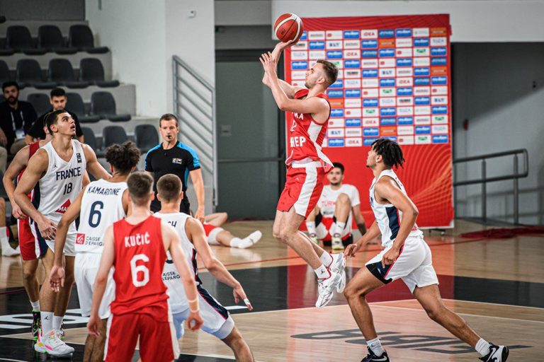 EP U20 (M) – A divizija: Poraz mlađih seniora od Francuske, u nedjelju borba za 7. mjesto