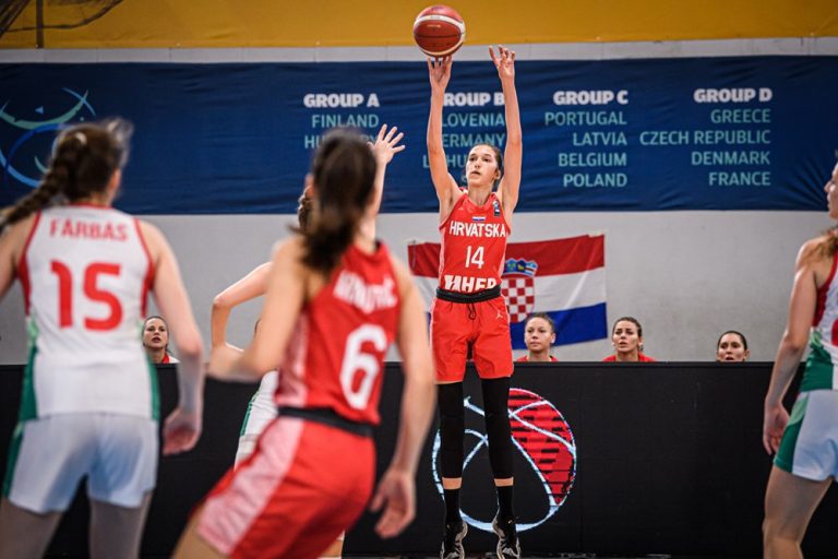U16 reprezentacija (ž): Hrvatska upisala poraz od Mađarske na otvaranju Europskog prvenstva