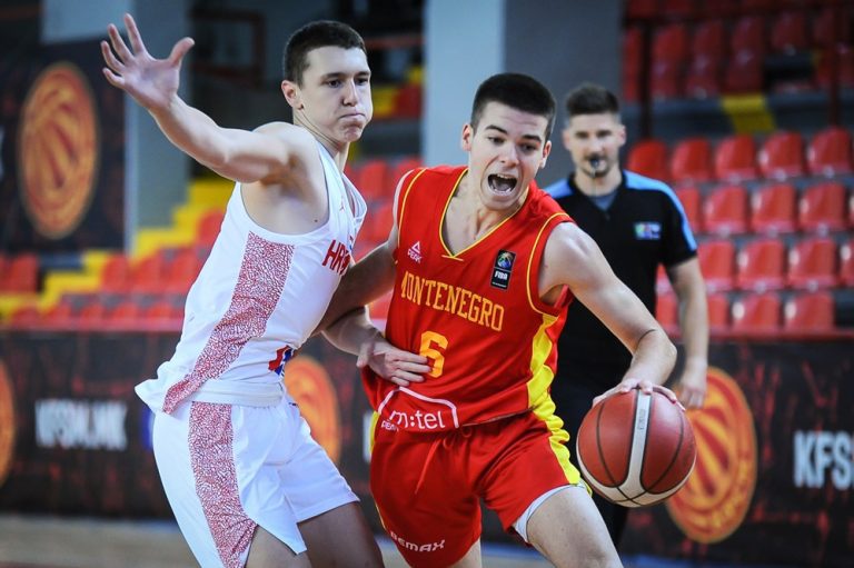 U16 reprezentacija: Poraz Hrvatske od Crne Gore