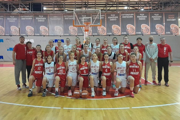 Ženska kadetska reprezentacija na prvim pripremama nakon europske bronce