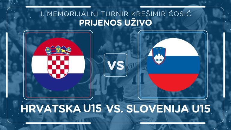 Ovdje gledajte utakmice U15 i U16 reprezentacija 5. i 6. siječnja