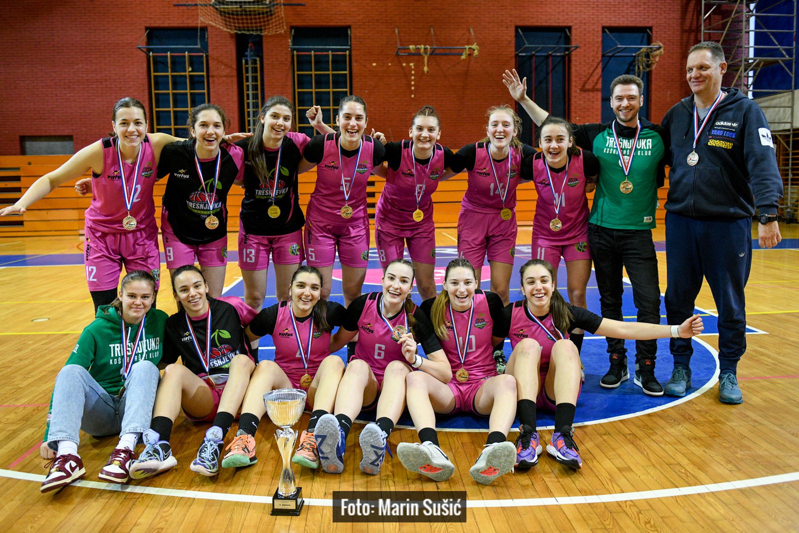 PH juniorke (U19): Trešnjevki deseti uzastopni naslov prvakinja Hrvatske