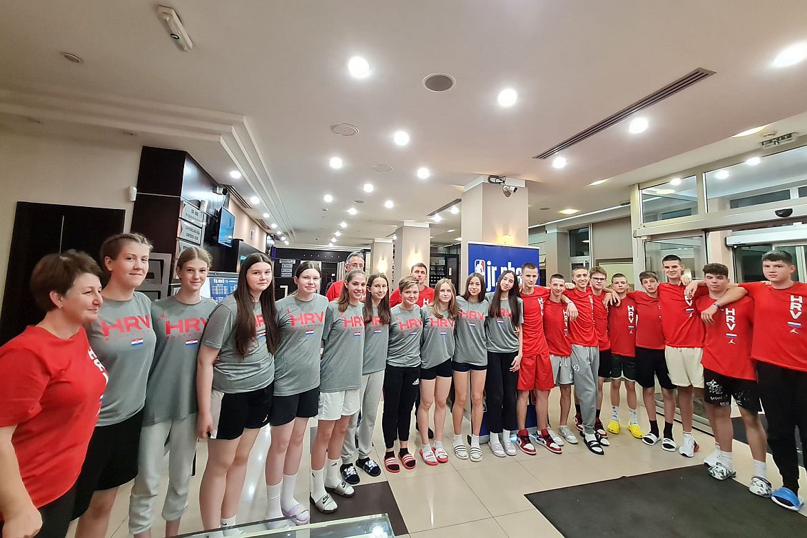 U14 reprezentacije na Jr. NBA turniru u Beogradu
