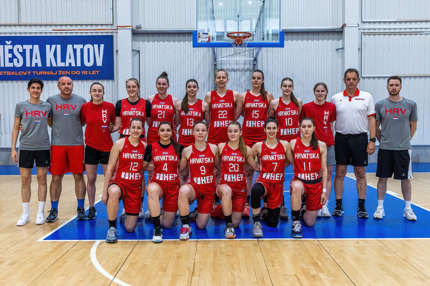 Ženska juniorska reprezentacija pobjedom nad domaćinom otvorila turnir u Češkoj