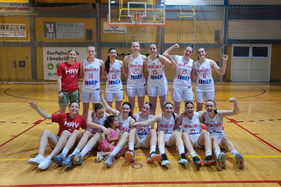 REPREZENTACIJA (U18ž): Juniorke u Đurđevcu ostvarile visoku pobjedu protiv BiH