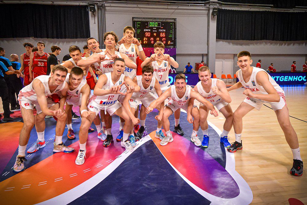U18 EP: Hrvatska pobijedila Dansku i osigurala ostanak u diviziji A