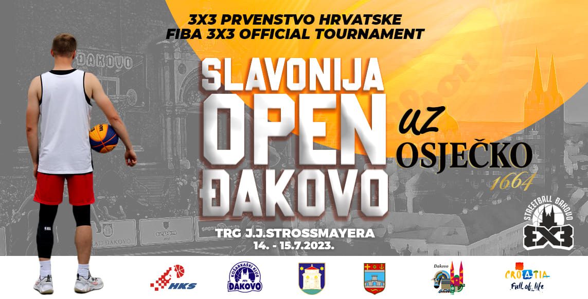 Osma stanica 3×3 PH Slavonija Open Đakovo – spektakl pod tornjevima katedrale
