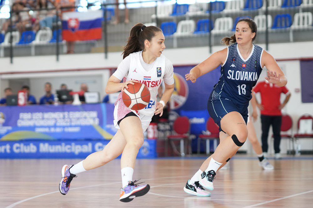 U20 (ž) reprezentacija: Hrvatska slavila i protiv Slovačke