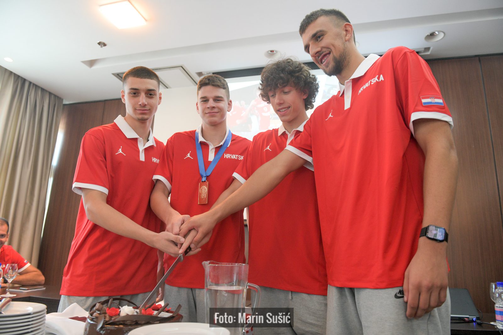 Zlatni 3×3 U17 reprezentativci dobitnici nagrade HOO-a “Dražen Petrović”