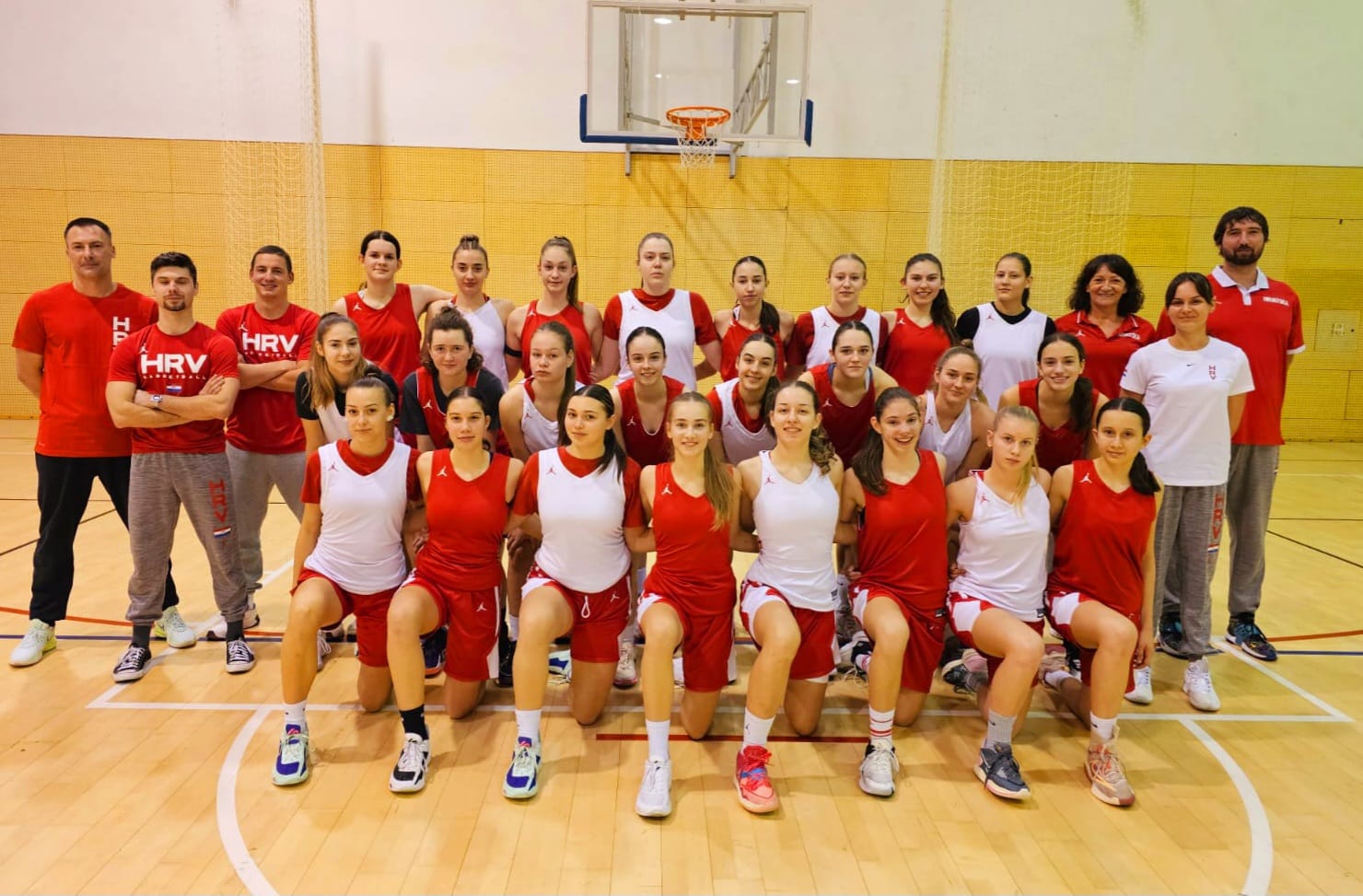 U16 i U17 ženska reprezentacija zajedno u Svetom Martinu