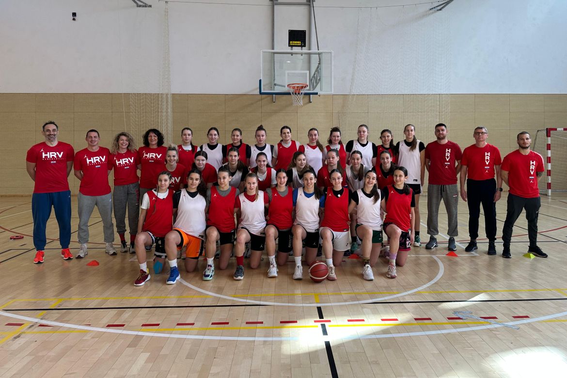 U14, U16 i U17 ženske reprezentacije uspješno odradile pripreme