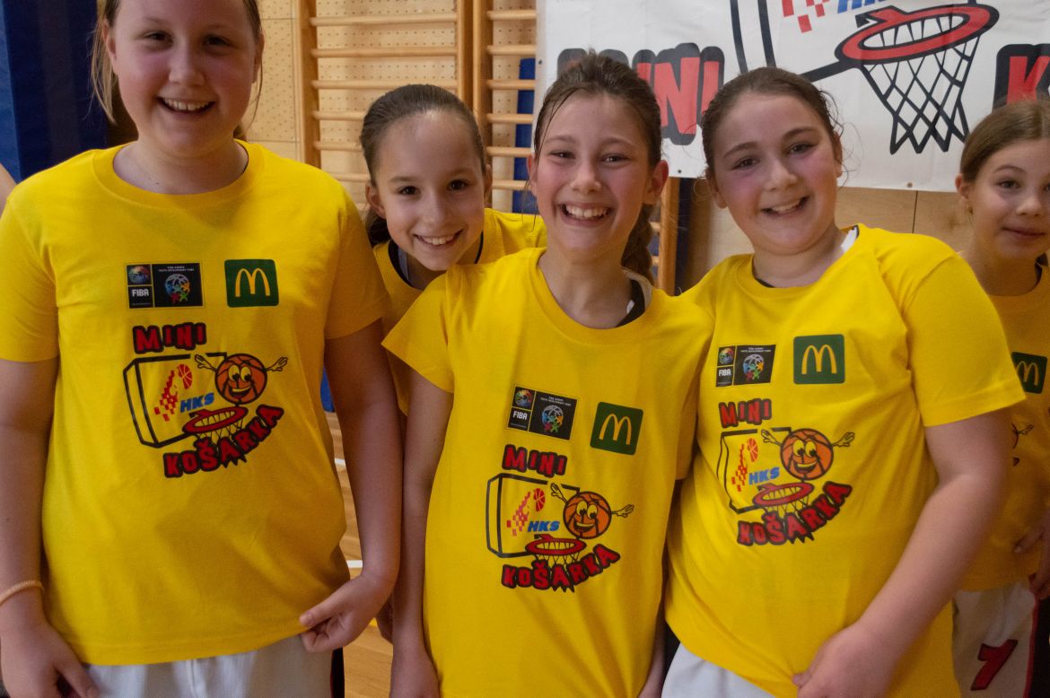 Mini košarka: Regionalna natjecanja u punom jeku, rezultati U11 djevojčica u regijama Istok, Zapad i Sjever