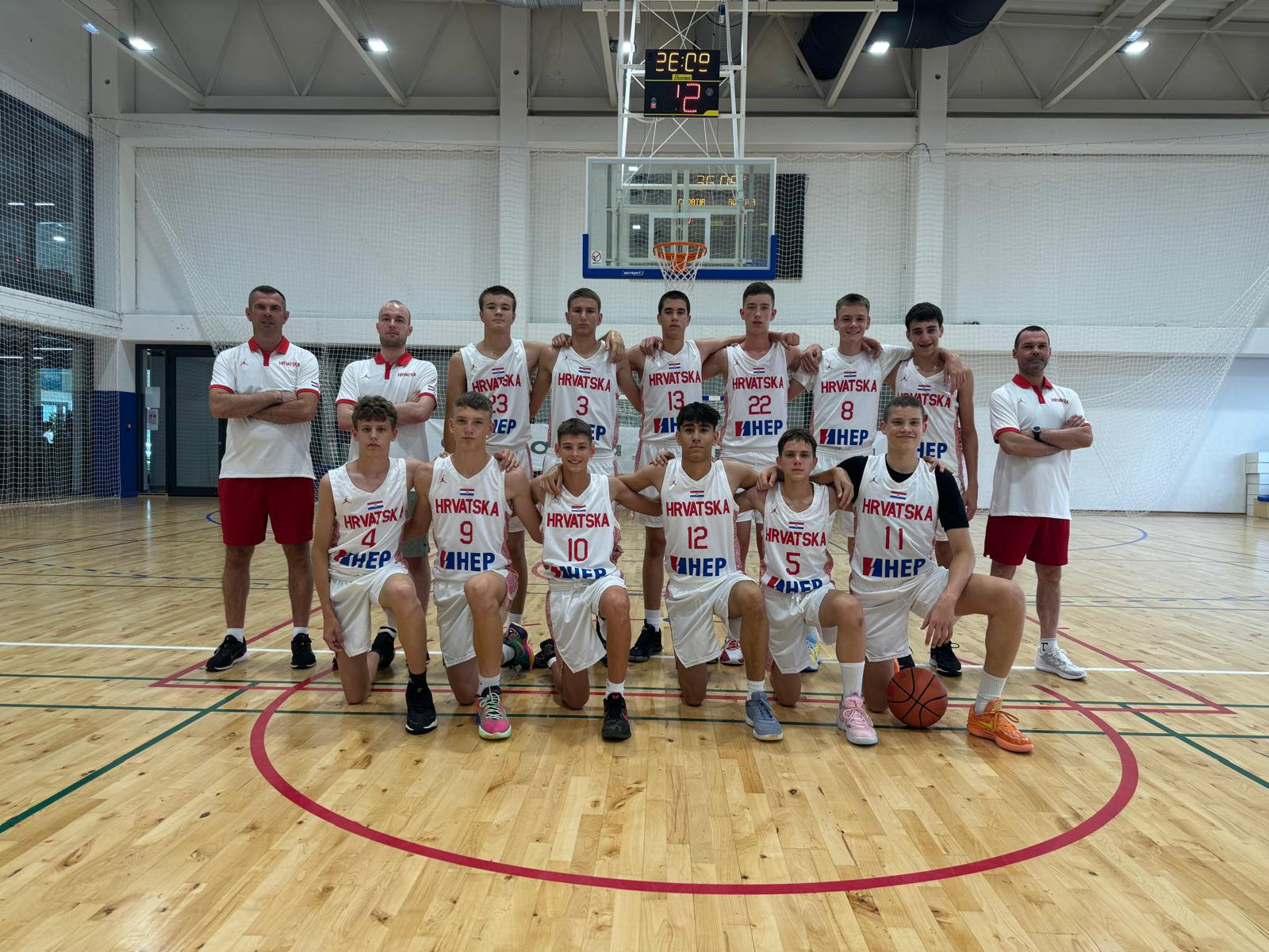 Muška U14 reprezentacija slavila visokim rezultatima u pripremnim utakmicama sa Austrijom