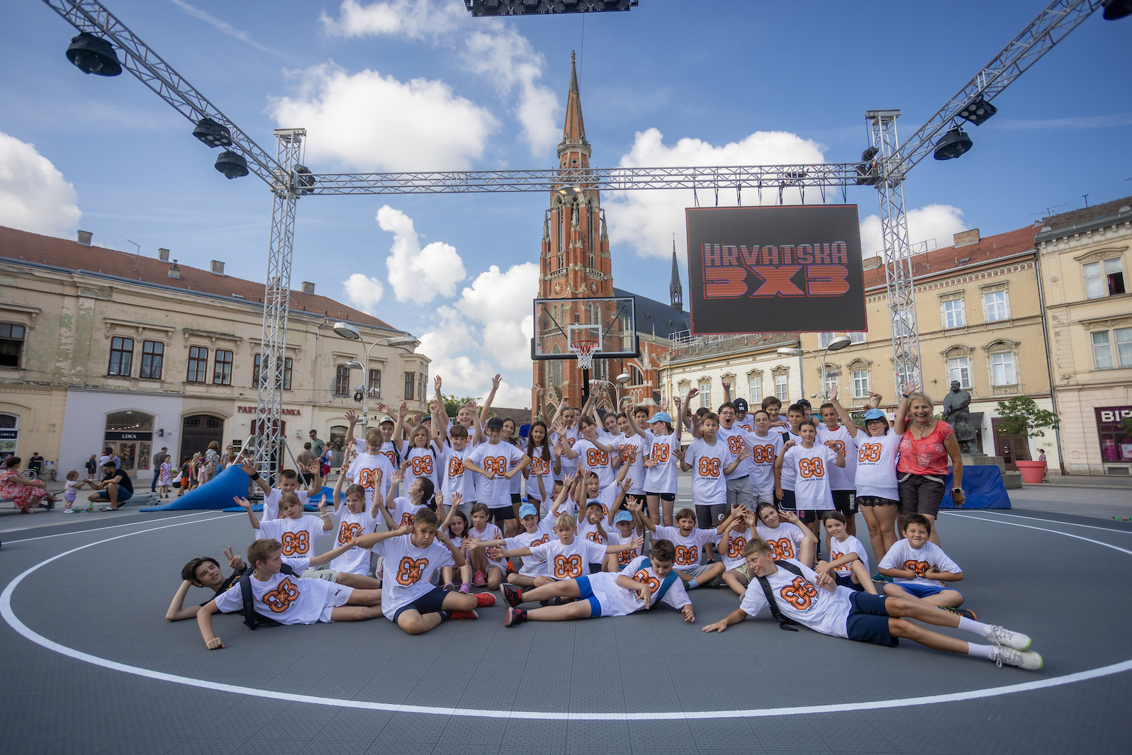 Osijek domaćin sedmog turnira Cro 3×3 Toura: Dvodnevni košarkaški spektakl na glavnom gradskom trgu
