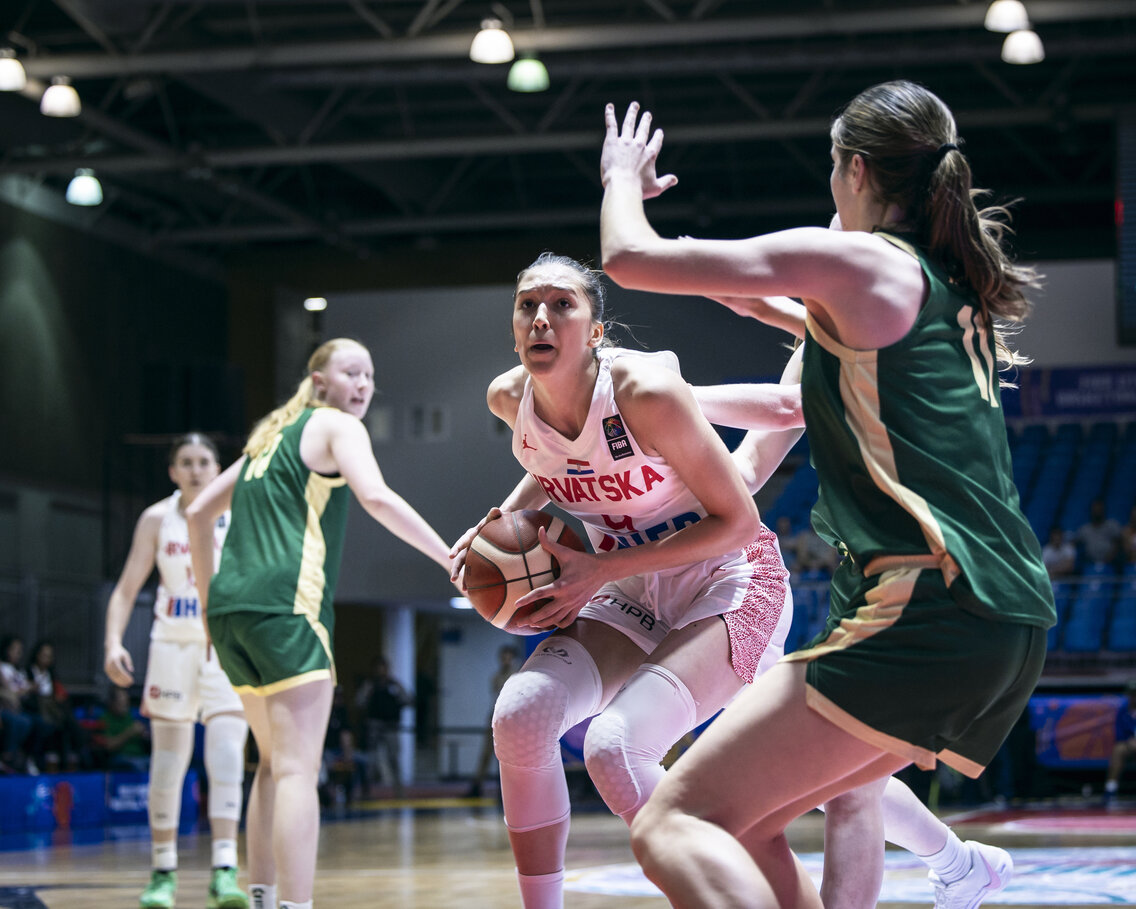 U17 (Ž) reprezentacija: Poraz od Australije unatoč 14 postignutih trica