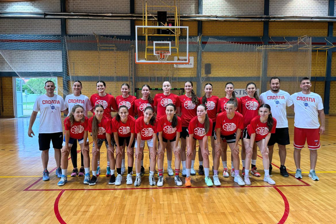 U16 ženska reprezentacija od Đurđevca do Europskog prvenstva