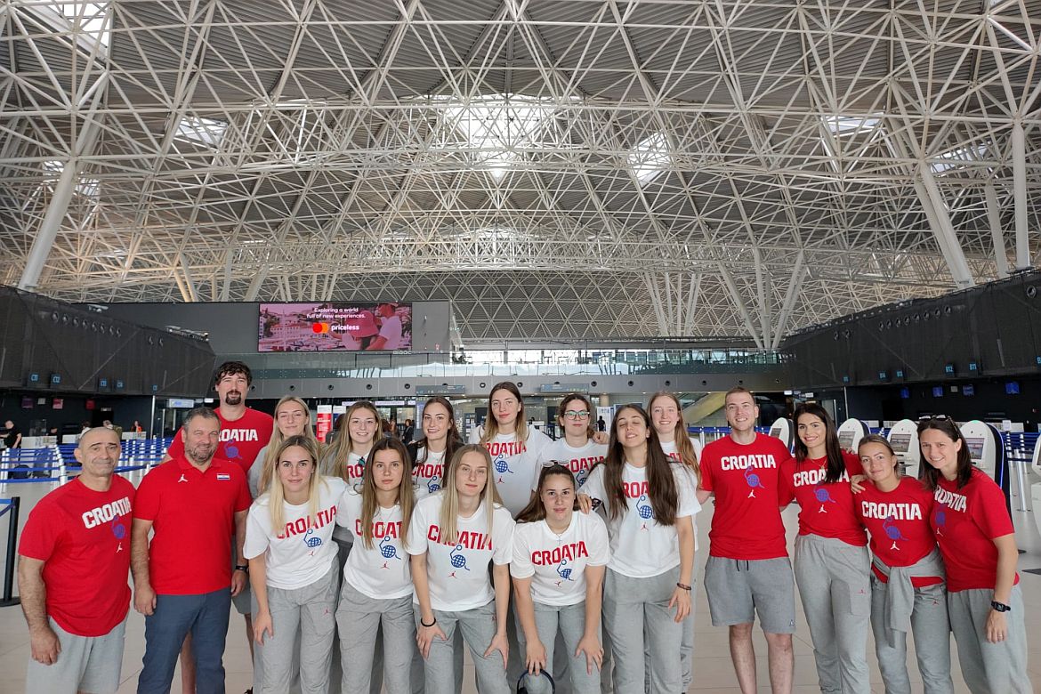U20 (ž) reprezentacija otputovala na Europsko prvenstvo u Bugarsku