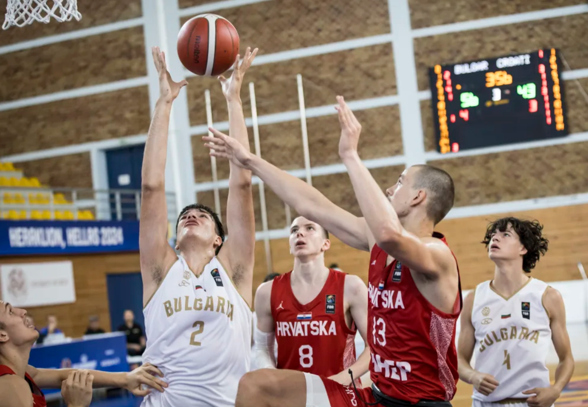 U16 (M): Kadeti poraženi od Bugarske