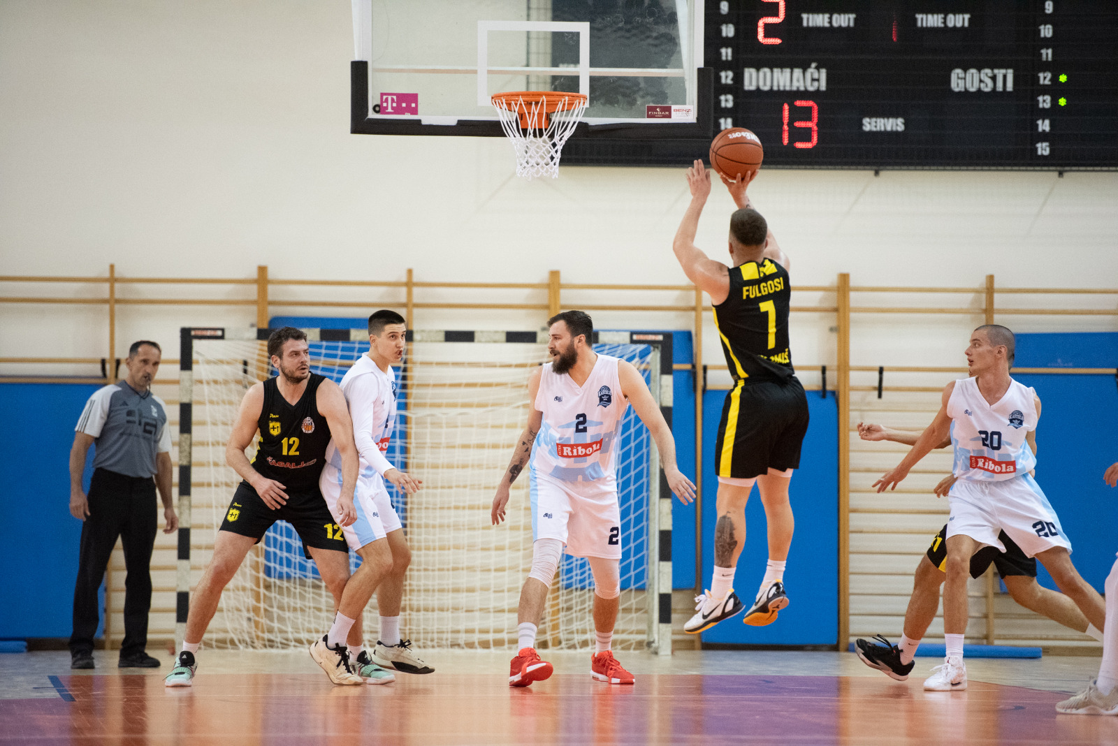 Prva muška liga (6. kolo): Treća uzastopna pobjeda Ribole