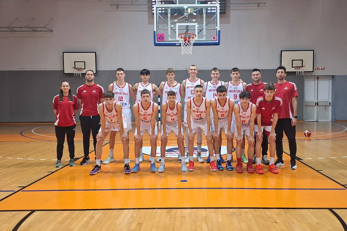 U16 reprezentacija u Šibeniku igra dvije utakmice sa Slovenijom