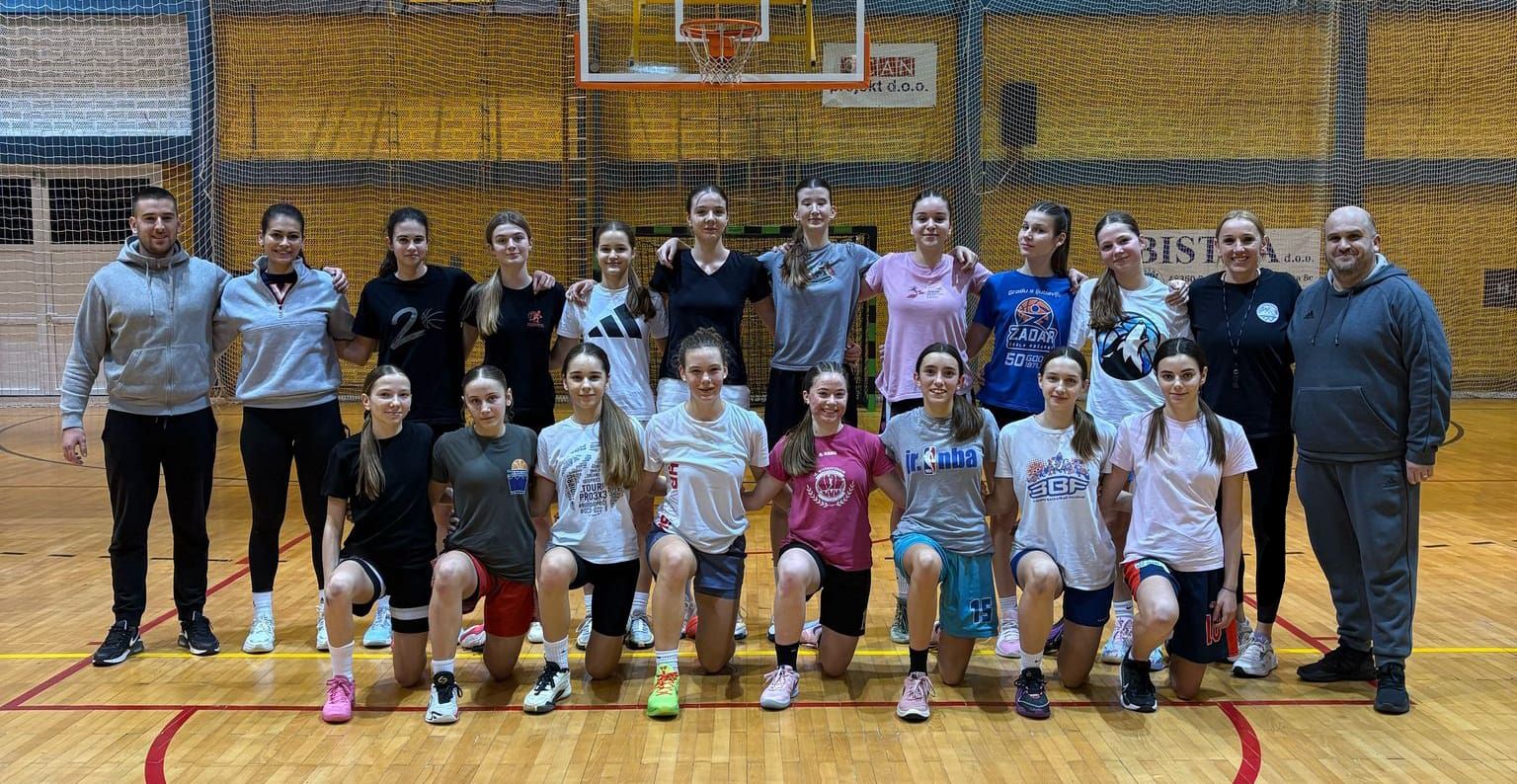 U14 ženska reprezentacija u Đurđevcu