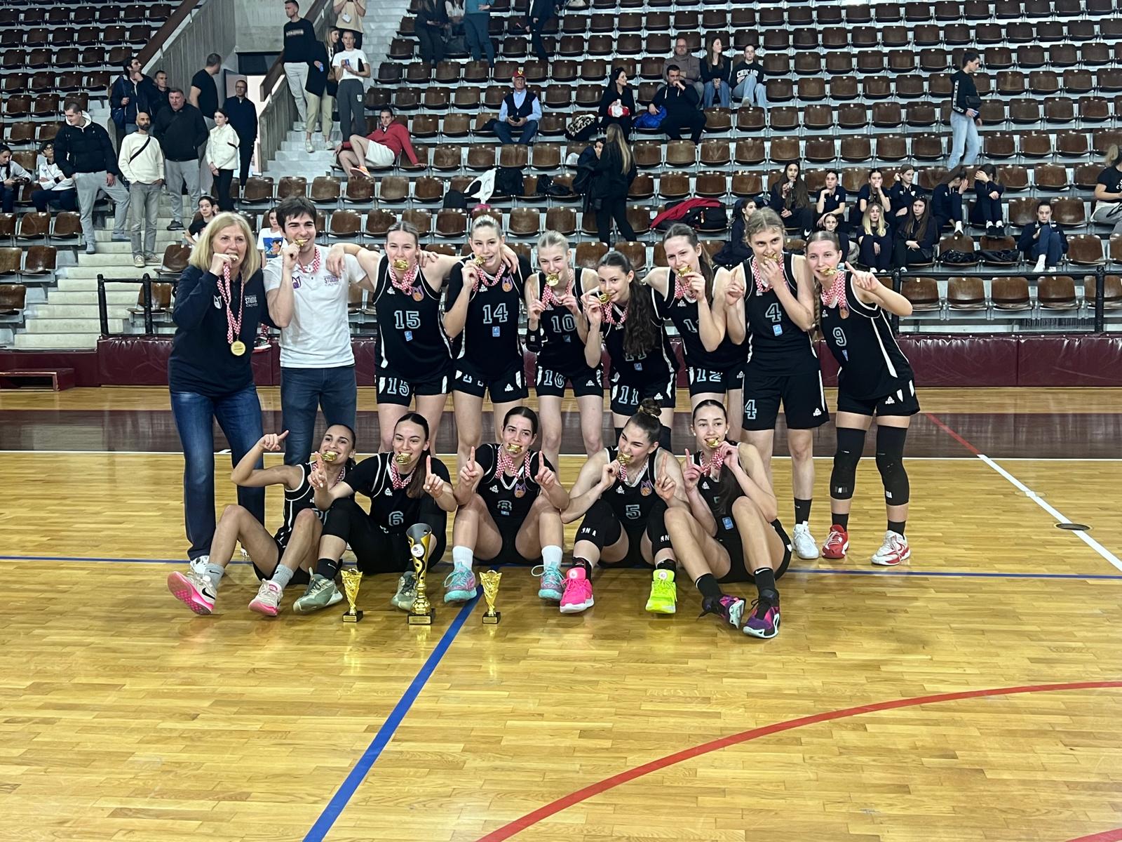 Juniorke Studija Zagreb su nove državne prvakinje