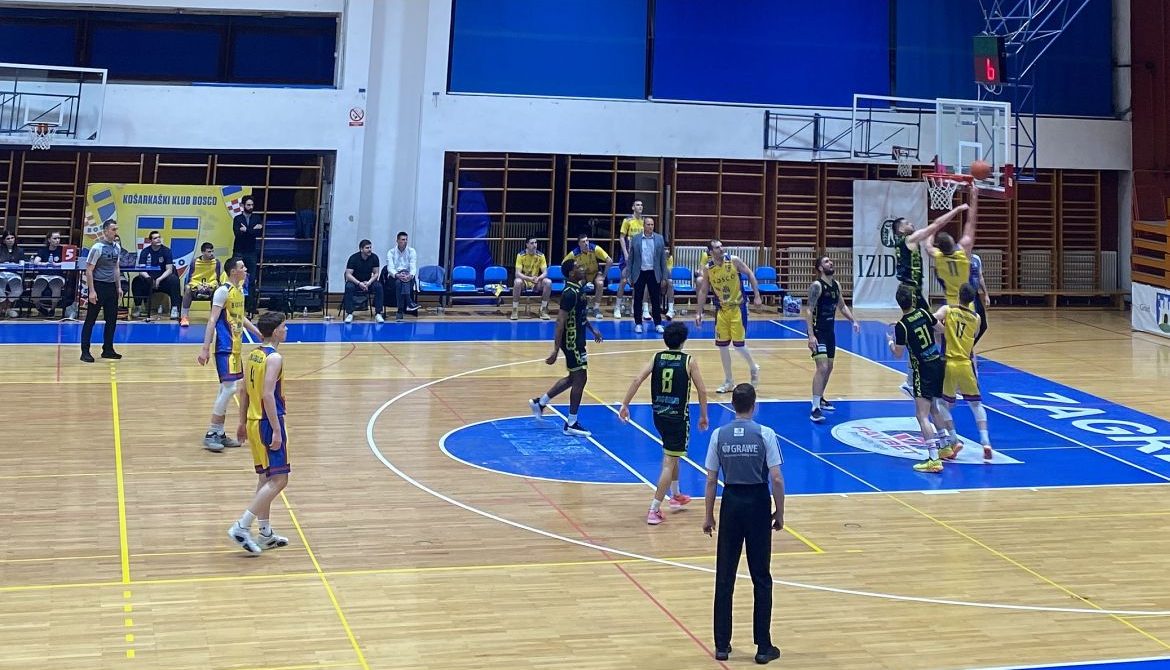 Prva muška liga (25.kolo): KK Bosco Zagreb siguran protiv Škrljeva u bitnoj utakmici