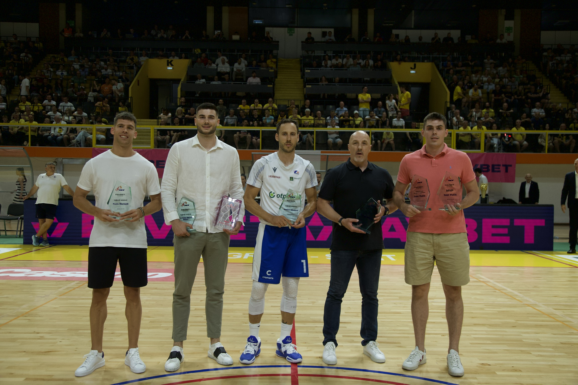 Nagrade najboljima: Ivan Vučić MVP, Damir Milačić trener sezone…