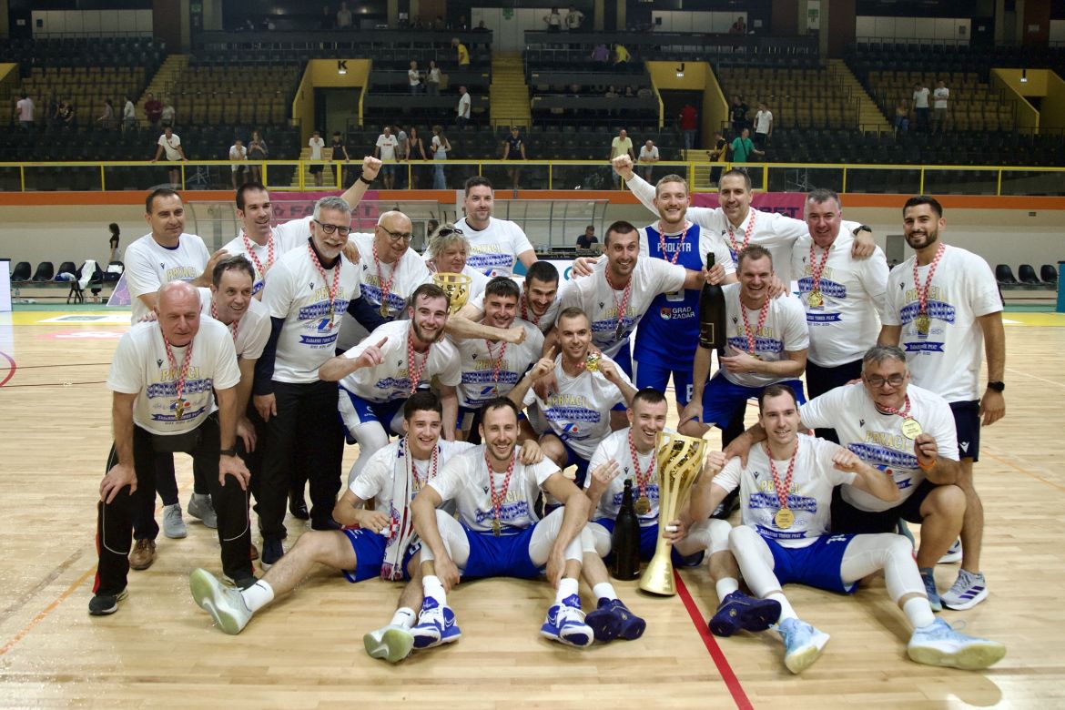 FAVBET Premijer liga: Zadar ne staje, osvojili treću uzastopnu krunu prvaka Hrvatske