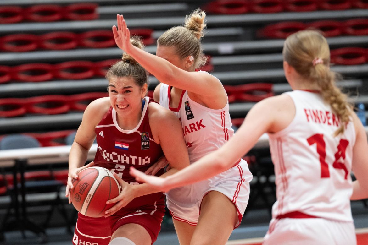 U18 (Ž): Hrvatske lavice neporažene – triler s Danskom za potvrdu vrha skupine i četvrtfinale!