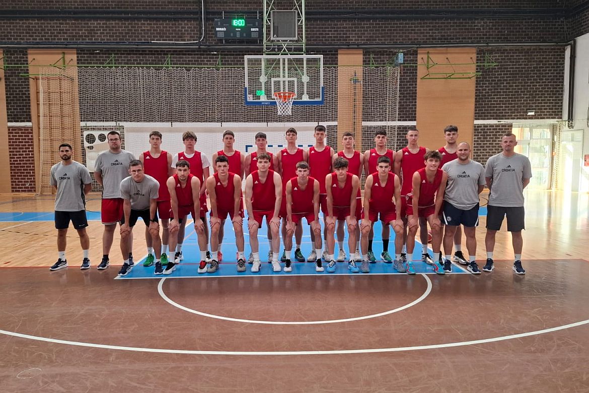 U18 reprezentacija: Juniori startali s pripremama za Europsko prvenstvo