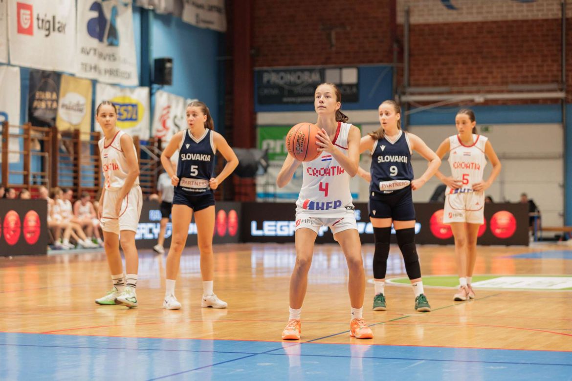 Mlađe kadetkinje nadigrale Slovačku i Bugarsku te osigurale polufinale Slovenia Balla