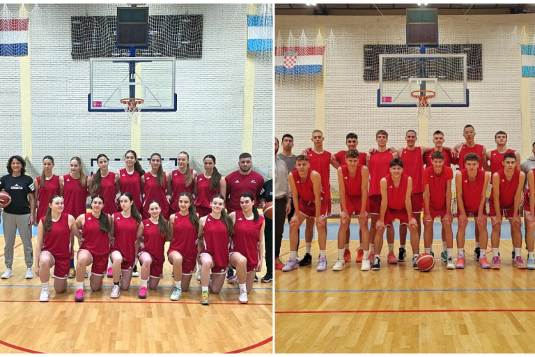 U16 reprezentacije: Zajedničke pripreme u Vukovaru i međunarodni turnir u Rumunjskoj