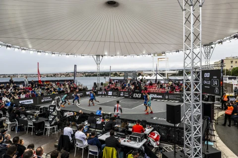 Prvi FIBA 3×3 World Tour Zadar spojio Pozdrav Suncu, Jazine i tisuće navijača