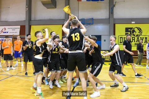 Kadeti Splita osvojili naslov prvaka Hrvatske pobjedom protiv Cibone, Cedevita Junior brončana