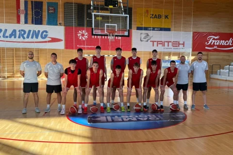 Muška U18 reprezentacija započela pretpripreme u Zaboku