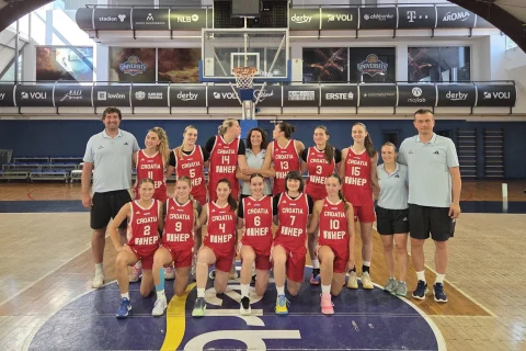 Hrvatska ženska U20 reprezentacija odigrala pripremne utakmice protiv Crne Gore