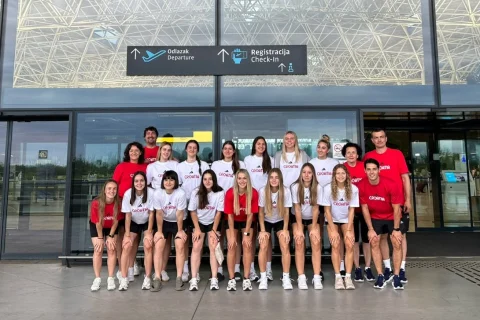 Hrvatska ženska U20 reprezentacija otputovala na Europsko prvenstvo Divizije A!
