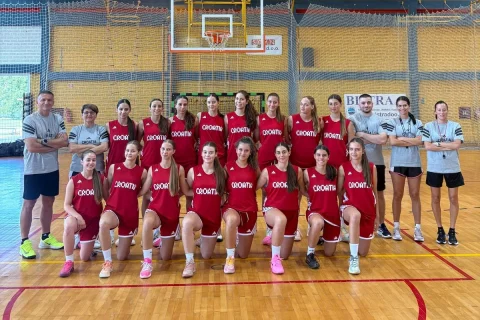Hrvatska ženska U16 reprezentacija započela pripreme za Europsko prvenstvo u Rumunjskoj