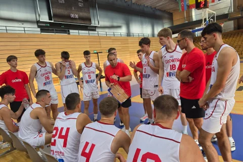 Hrvatska U18 reprezentacija pobjedom zaključila pripreme za EuroBasket