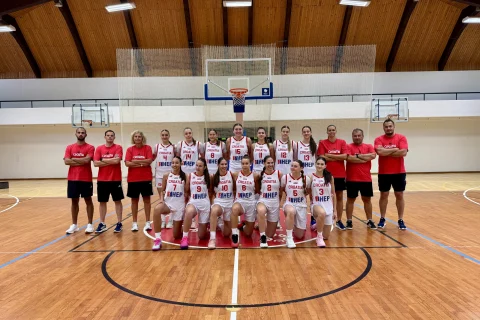 Juniorke zaključile pripreme pobjedom protiv Slovenije