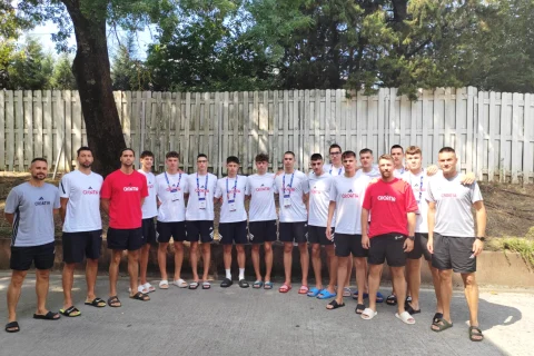 Hrvatska muška U16 reprezentacija otputovala na Europsko prvenstvo u Sjevernu Makedoniju