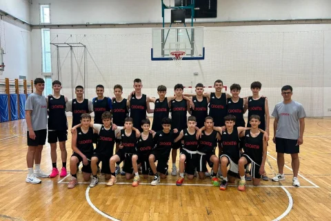 MU14 reprezentacija na pripremama u Ludbregu